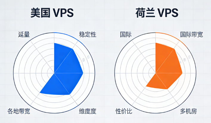 美国vps vs荷兰vps