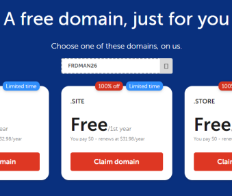 Namecheap Free Domain Registration!